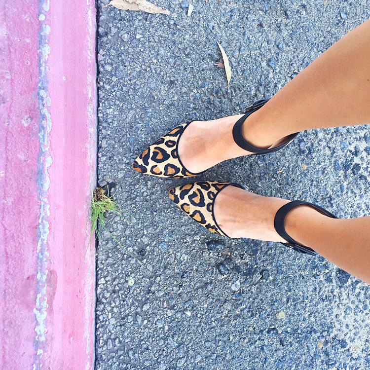 kailee wright leopard heels