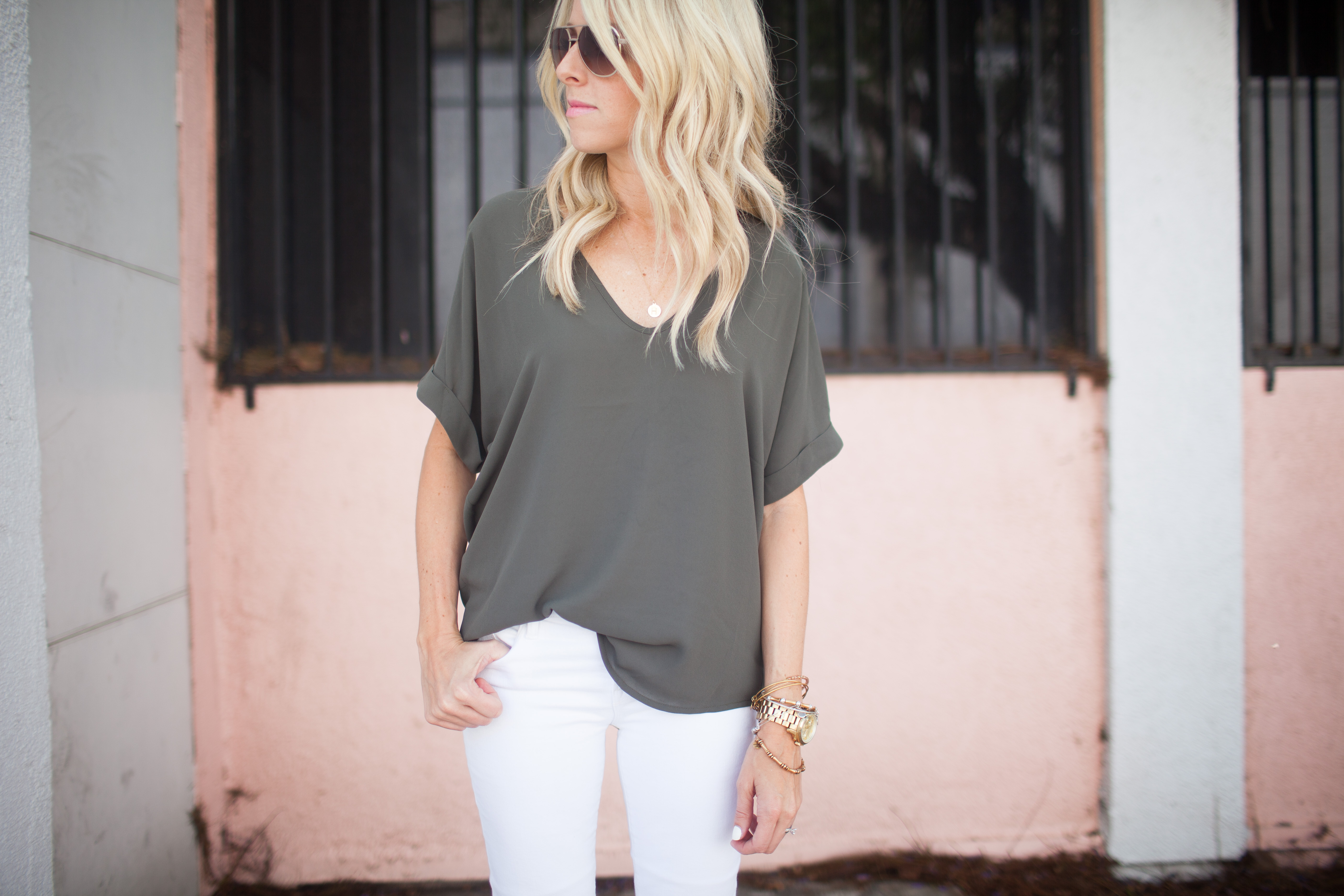 Kailee-wright-olive-shirt-nordstrom