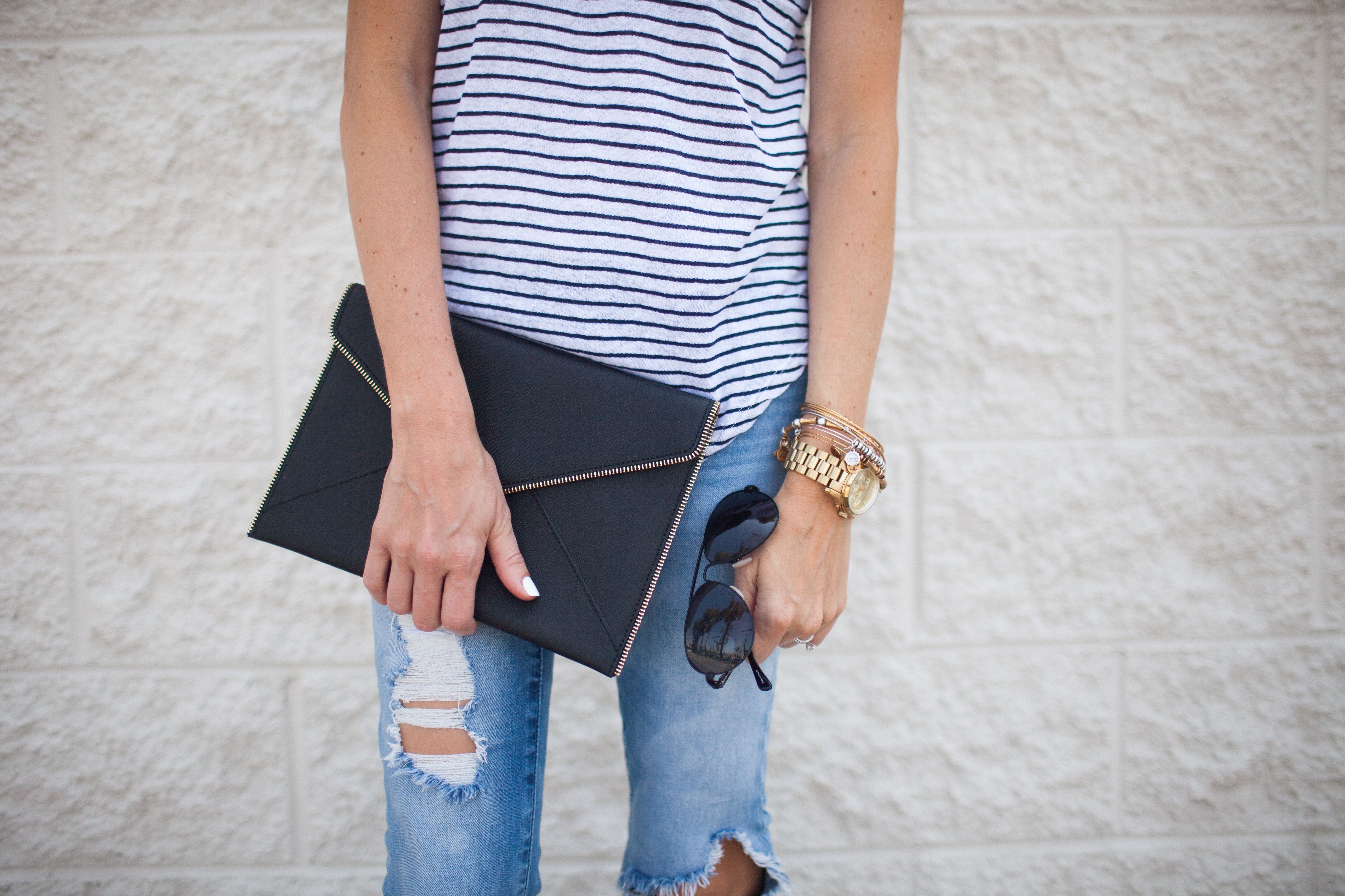 Kailee-wright-striped-tshirt-nordstrom