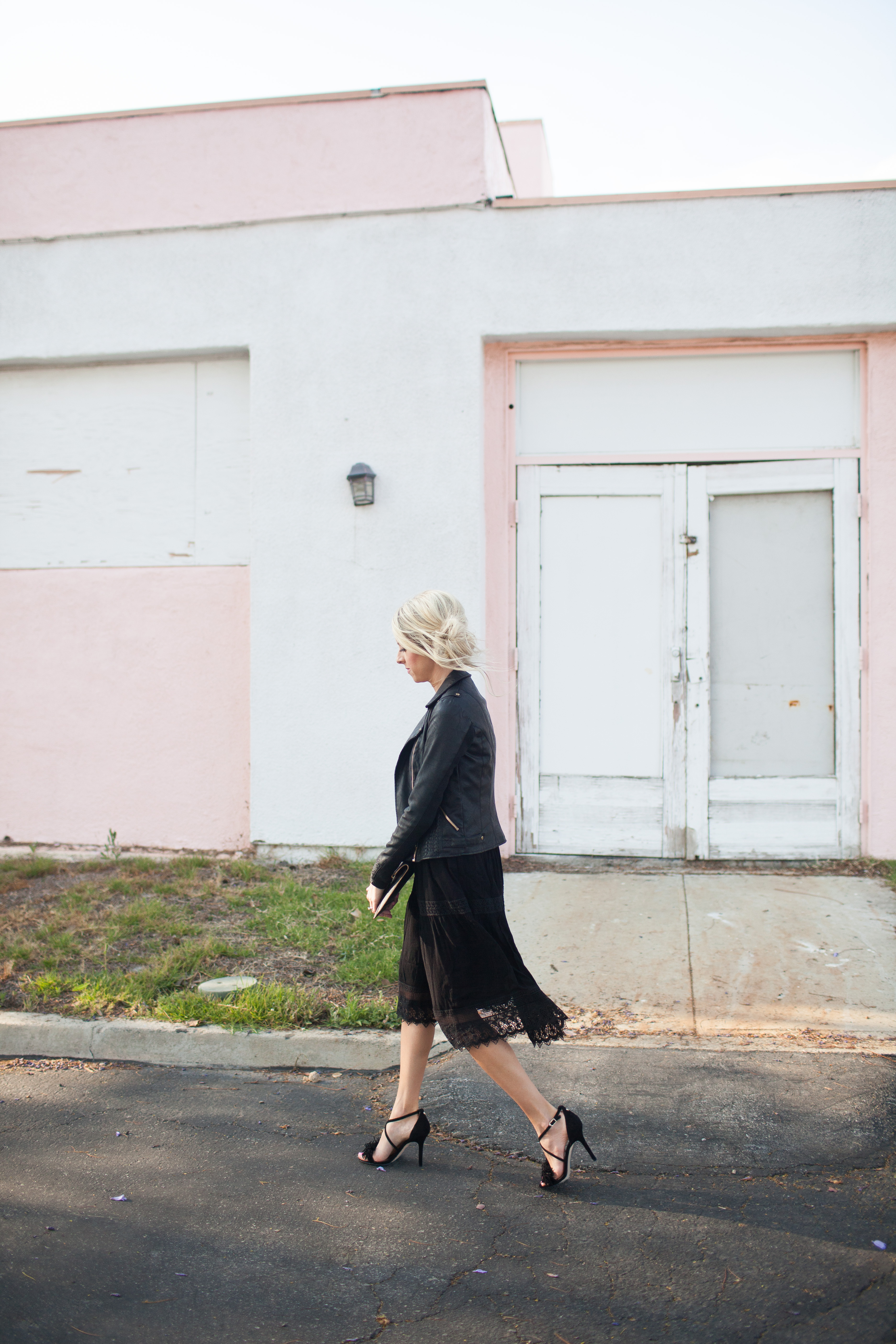 Kailee_Wright_Nordstrom_Black Dress_Fringe Heels-1