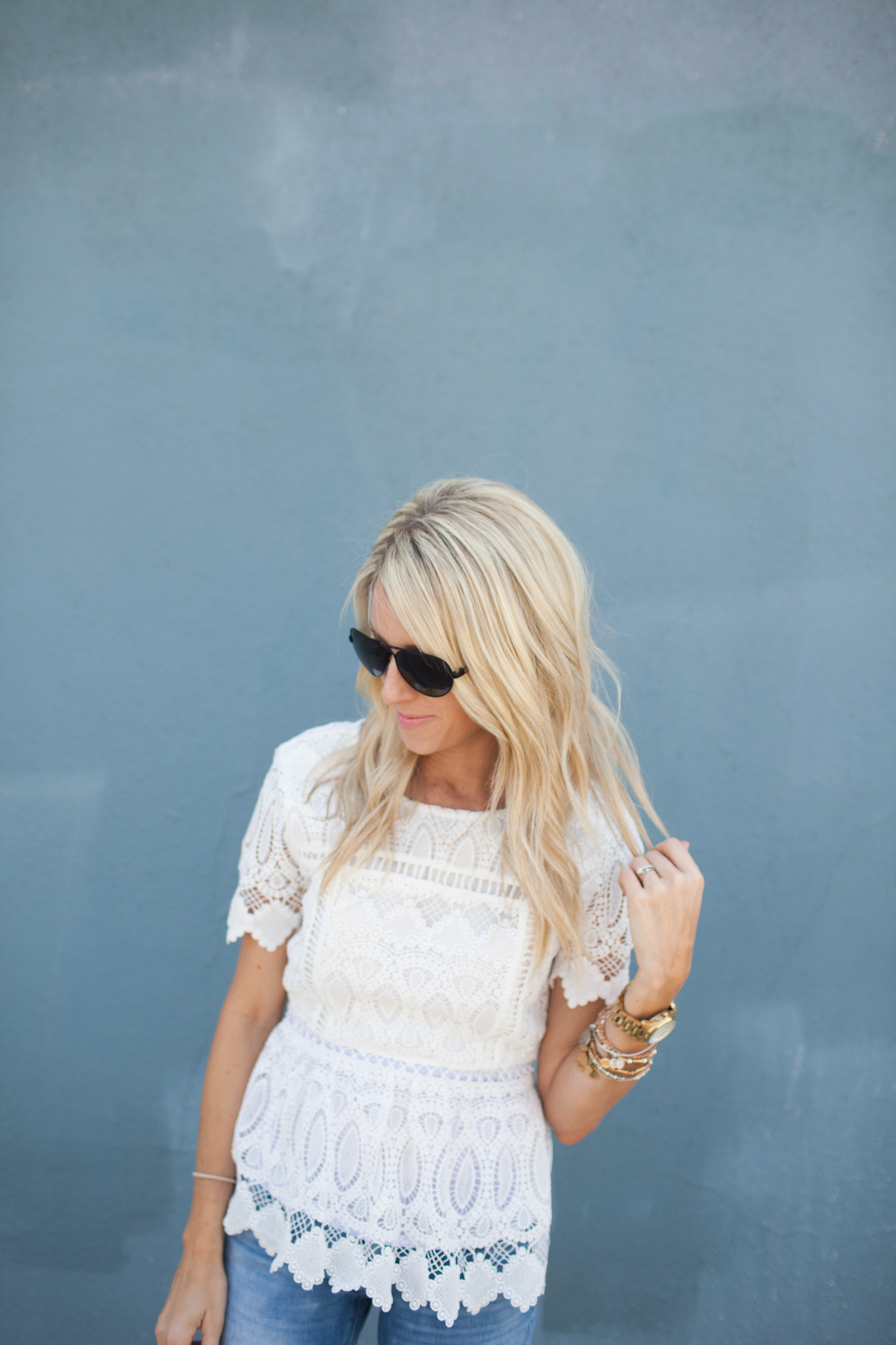 Kailee Wright_Floral Lace Top_Nordstrom