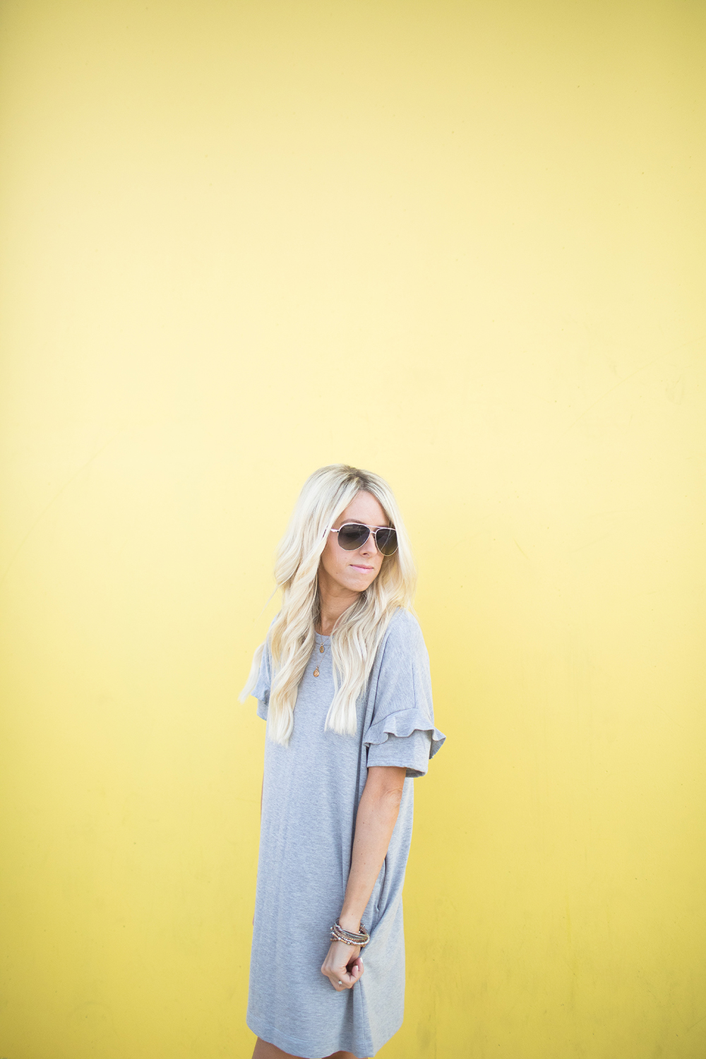 Kailee Wright_Nordstrom Anniversary Sale_Grey Dress