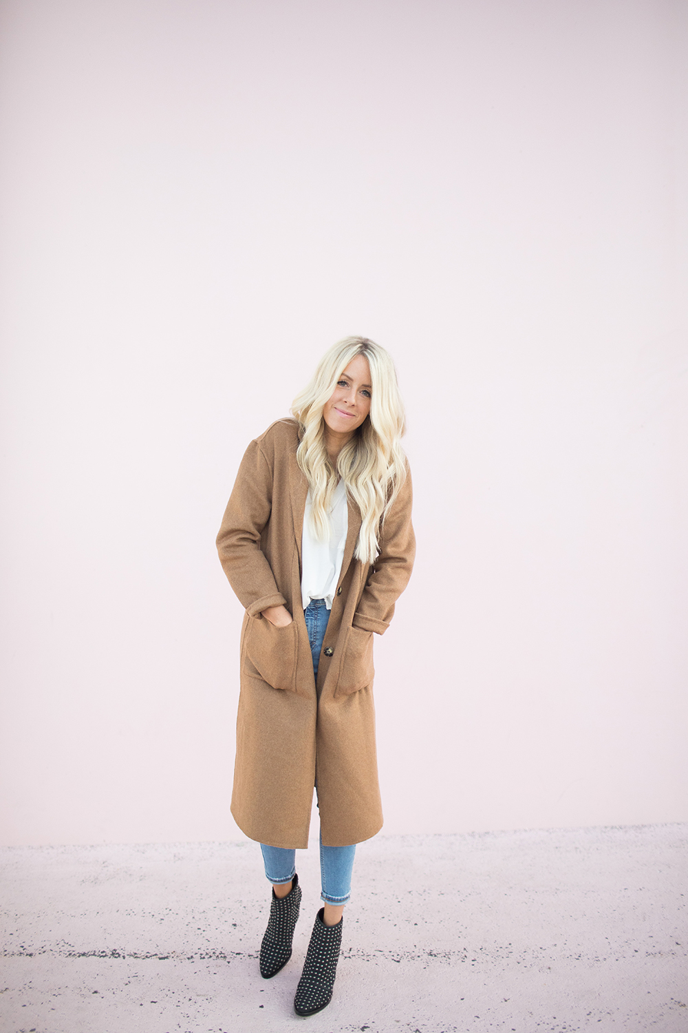 Kailee Wright_Nordstrom Anniversary Sale_Tan Coat