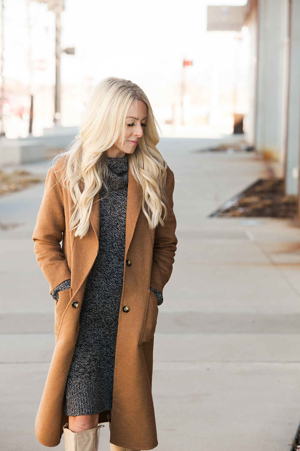 Kailee-Wright-brown Coat