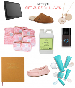Kailee Wright Gift Guide for Inlaws