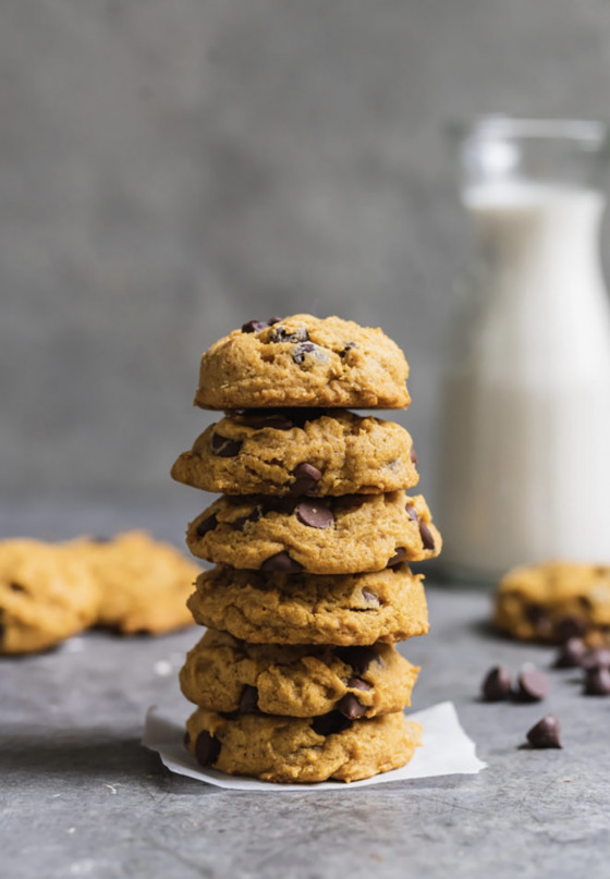 Pumpkin Chocolate Chip Cookies - Kailee Wright